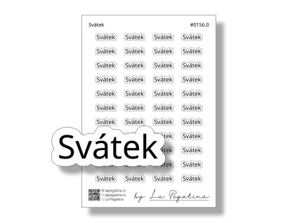 samolepky do diare svatek