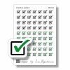 samolepky do diare checkbox splneno