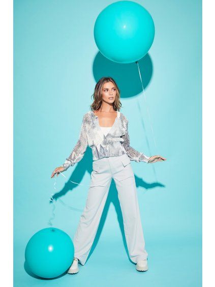 29538 5 wide leg hose grau monari 21191