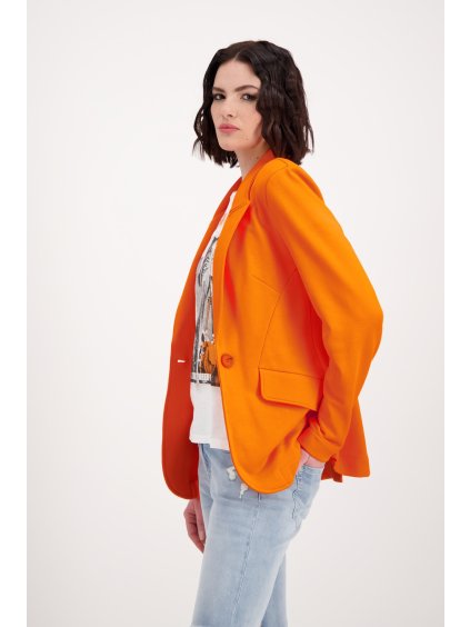 Sweatblazer mit Reverskragen Orange monari 20839