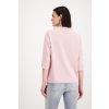 3 4 Arm Sweatshirt mit Glitzersteinen Rosa monari 22256