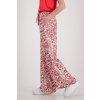Wide Leg Hose mit Blumenmuster Rot gemustert monari 55008