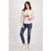 27064 3 kurzarm blusenshirt zum raffen beige monari 28642