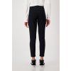 28355 4 jersey hose mit lederimitat schwarz monari 61163
