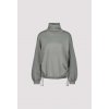 Geschmueckter Pullover zum Raffen Khaki monari 56179