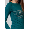 28538 2 tricko draps 47 smaragdove velikost l