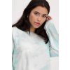 29547 5 batik sweatshirt mehrfarbig mint gemustert monari 92697