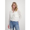 Strickjacke mit Ajourmuster Off White monari 15602