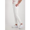 monari Jogger mit Bindeband und Reissverschluss Weiss Off White monari 10570