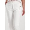 monari Jogger mit Bindeband und Reissverschluss Weiss Off White monari 34426
