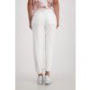 monari Jogger mit Bindeband und Reissverschluss Weiss Off White monari 53855