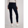 Five Pocket Jeans mit Strass Details Jeans Blau Dunkelblau monari 45376