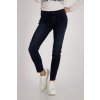 Five Pocket Jeans mit Strass Details Jeans Blau Dunkelblau monari 50276