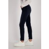 Five Pocket Jeans mit Strass Details Jeans Blau Dunkelblau monari 92387