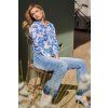 39336 gebluemte bluse mehrfarbig blau gemustert monari 84941