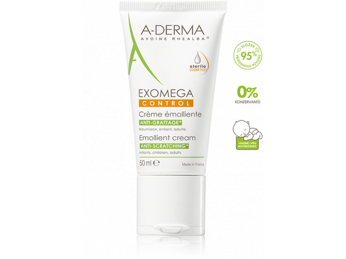 3282770073560 01 AD Exomega Control Emolienční krém 50ml