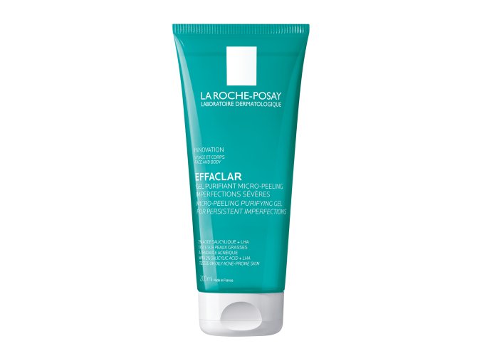 La Roche Posay Cleanser Effaclar Micropeel Gel 200 ml 000 3337875708265 Front