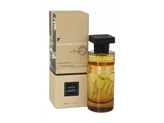 INeKE Perfumes Field Notes from Paris Bottle and Carton