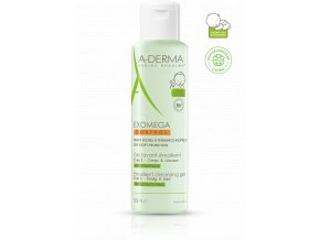 A-Derma Exomega CONTROL Zvláčňující mycí gel 2v1 (Velikost balení 200 ml)