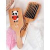 Bambusový kartáč na vlasy s potiskem pandy