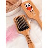Bambusový kartáč na vlasy s potiskem pandy