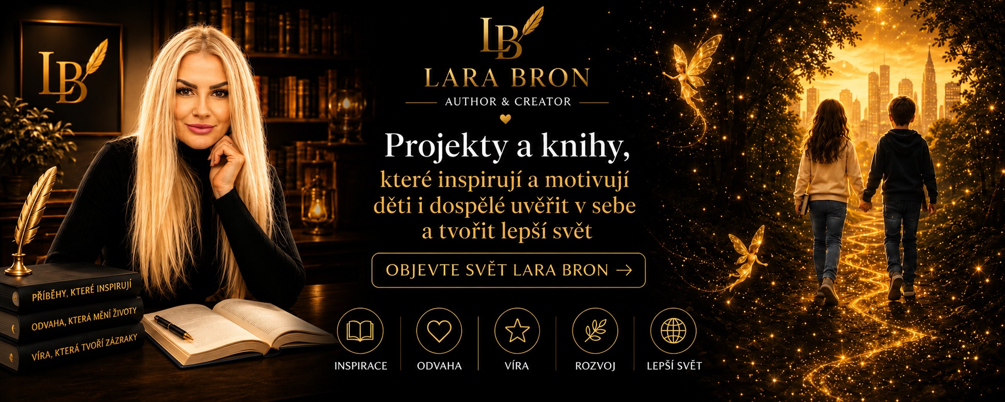 Lara Bron – Author & Creator