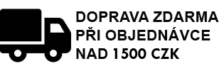 Doprava zdarma při nákupu nad 1500 Kč