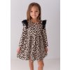 Lily Grey dívčí šaty s leopardím vzorem