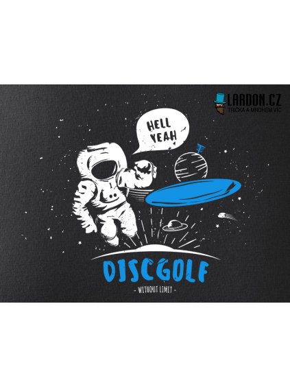 discgolf kosmonaut motiv