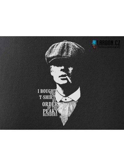 tommy shelby motiv tričko náhled