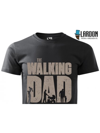 walking dead dad tshirt trička