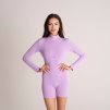 LILA FIALOVÝ DÁMSKÝ OVERAL NA SPORT SUIT OVERALL
