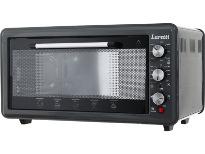 Elektrická rúra Laretti LR-EC3912 Graphite KONVEKCIA 45L 1500W