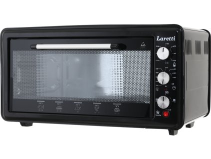 Elektrická rúra Laretti LR-EC3912 BLACK KONVEKCIA 45L 1500W