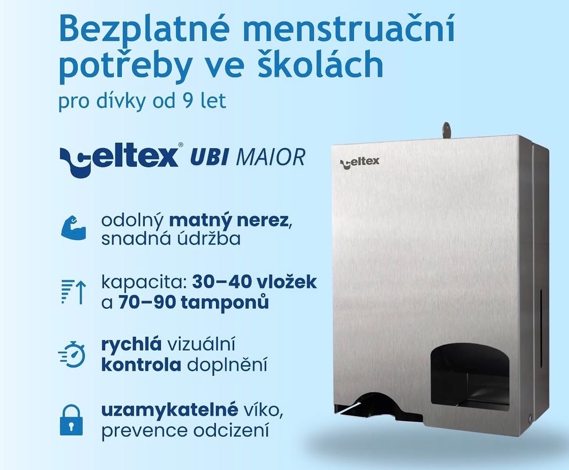 Menstruační hygienické potřeby ve školách