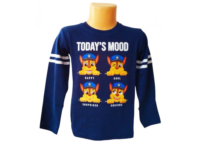 Tričko TLAPKOVÁ PATROLA CHASE Todays mood, vel. 116cm