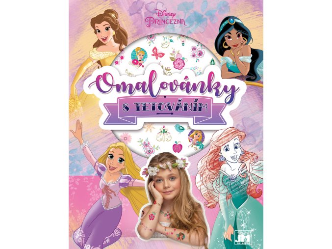 OMALOVÁNKA S TETOVÁNÍM PRINCEZNY
