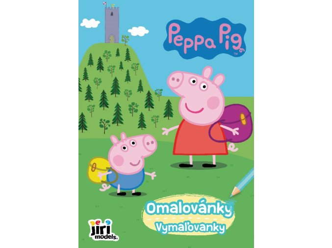 OMALOVÁNKA A5 PRASÁTKO PEPPA