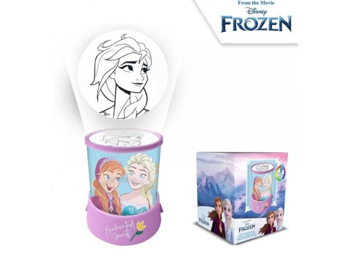 103285 detsky projektor frozen ruzovy