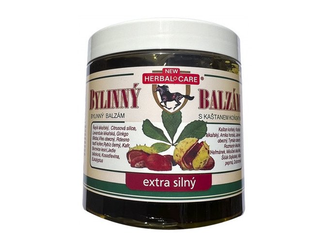 balzam bylinny s kastanem konskym extra silny 500 ml