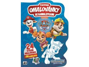 OMALOVÁNKA TVAROVANÁ PAW PATROL