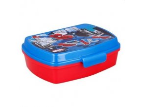 svacinovy box spiderman 17 5x14 5x6 5 cm plast