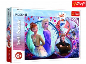 77442 trefl puzzle 160 disney frozen 2