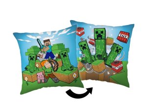 vyr 7007400 JERRY FABRICS Polstarek Minecraft Creeper rush 40x40 cm