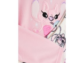 Flísové dívčí pyžamo Stitch, pyžamo Angel, vel. 128-152cm