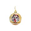 107730 vanocni ozdoby minnie 10 kusu zlate