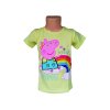 60919 divci tricko peppa pig duha kratky rukav zlute