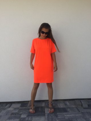 Oversize tričko orange