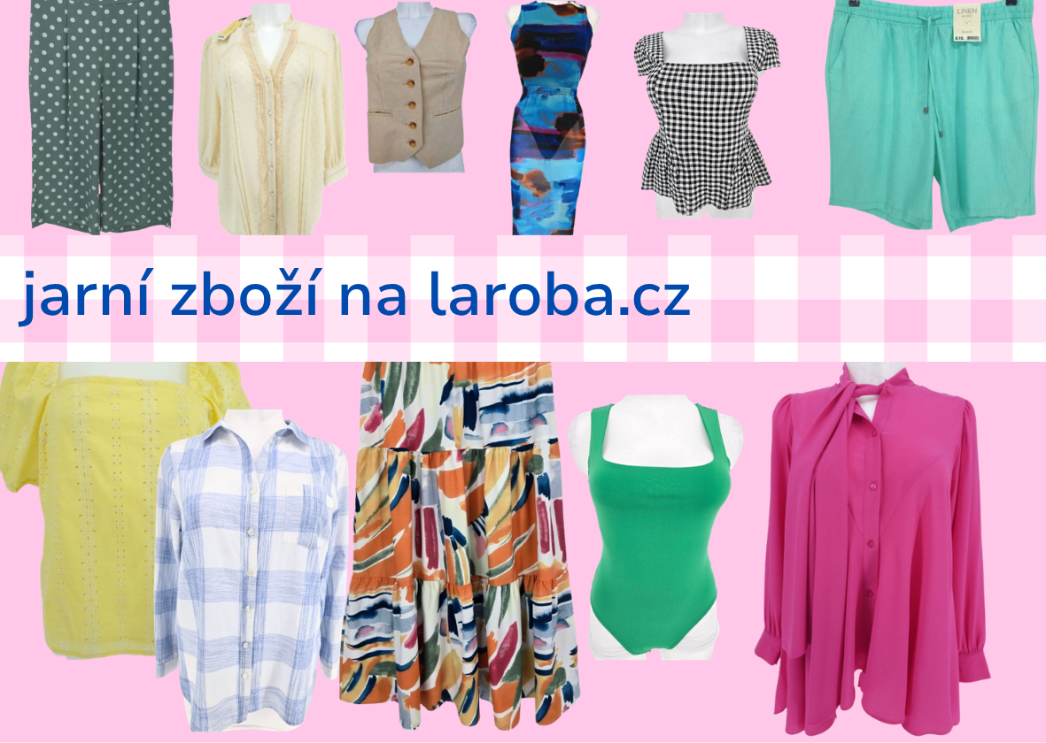 jarní secondhand oblečení ve slevě