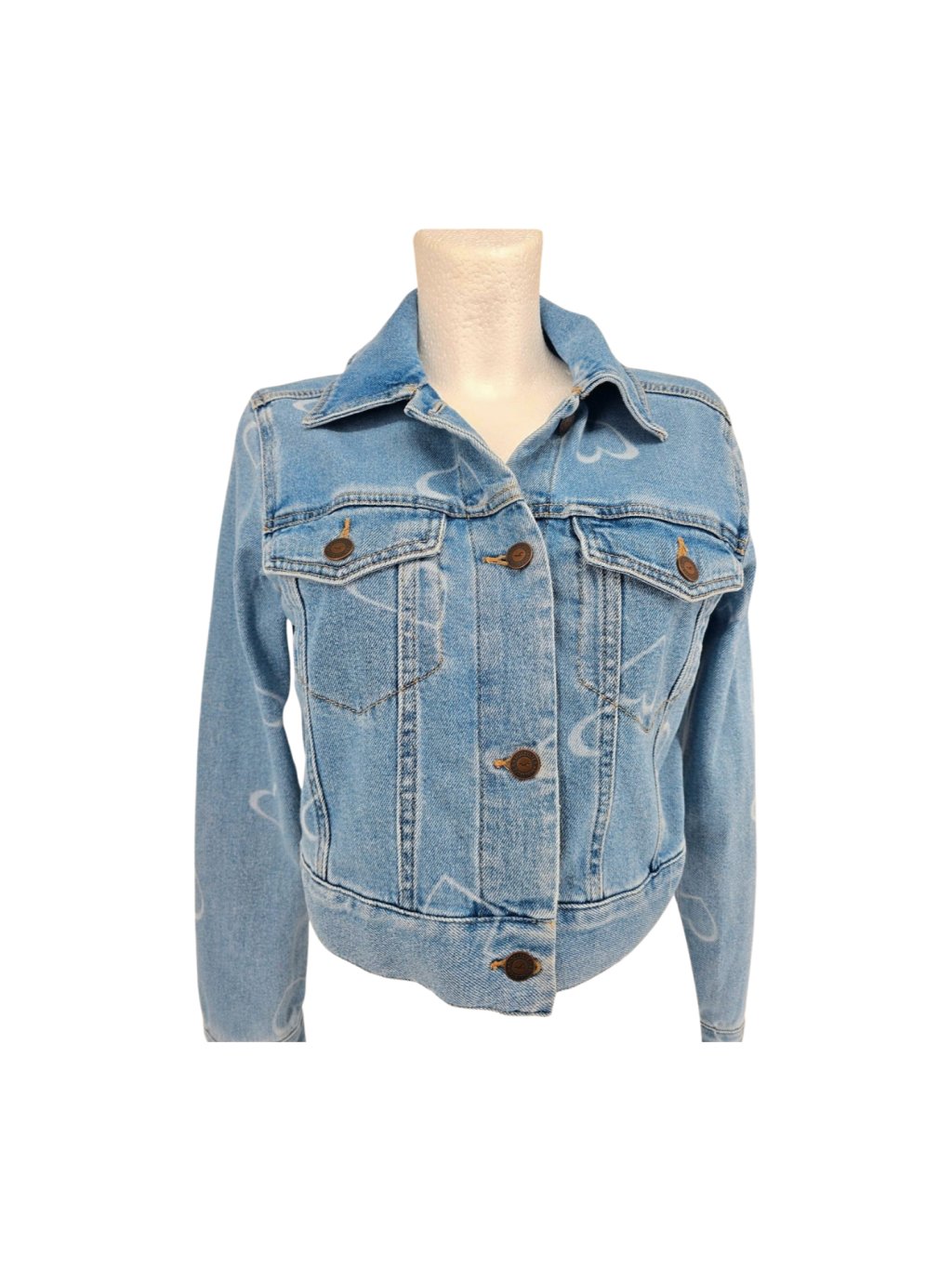 džínová bundička  HOLLISTER